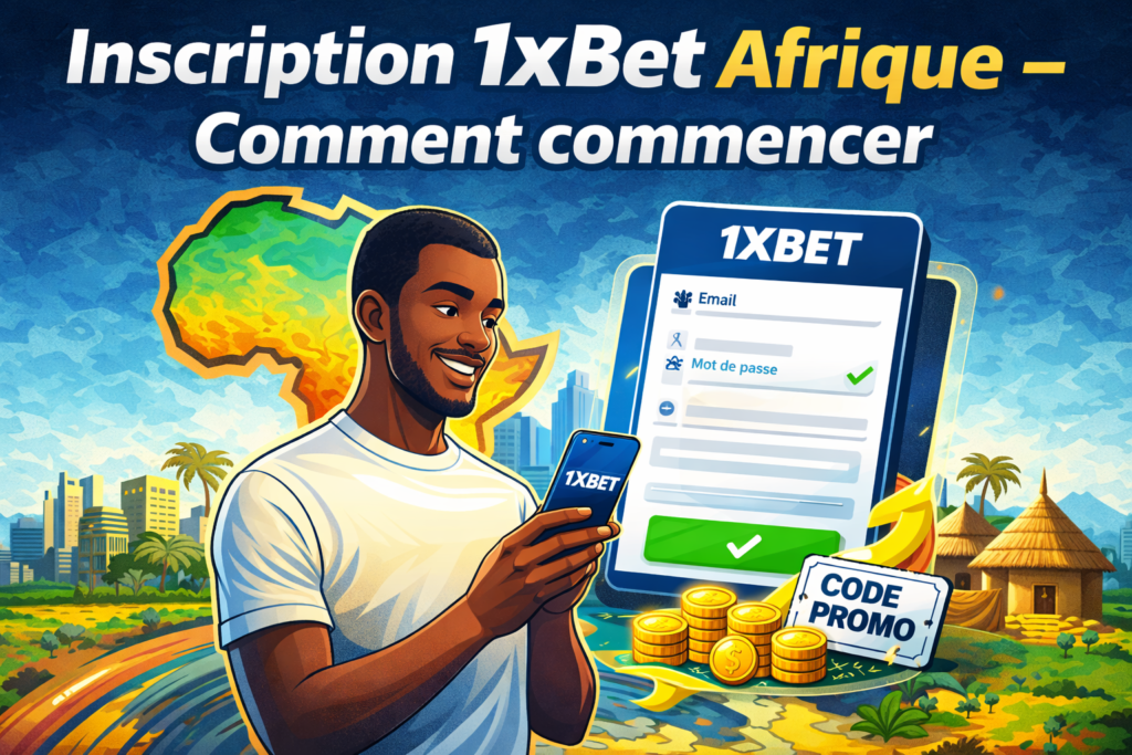 Inscription 1xBet Afrique – Comment commencer